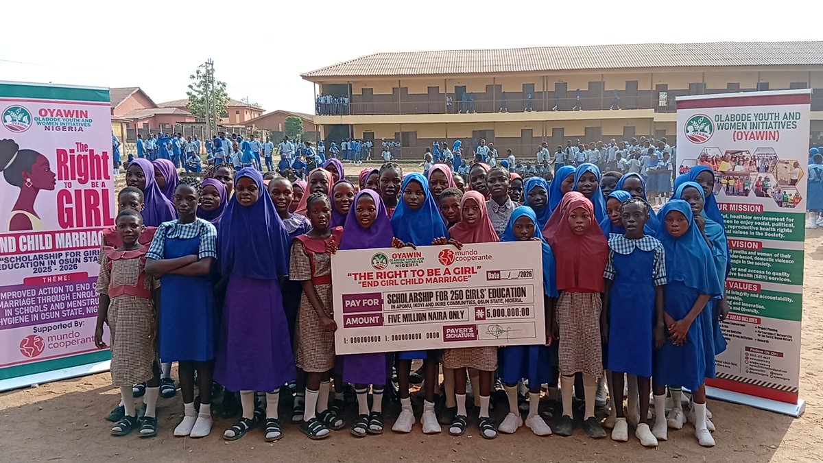 OLABODE YOUTH AND WOMEN INITIATIVES tweet media