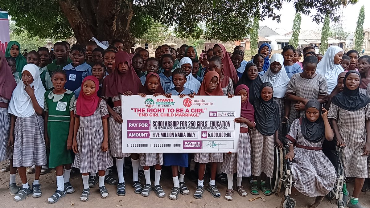 OLABODE YOUTH AND WOMEN INITIATIVES tweet media