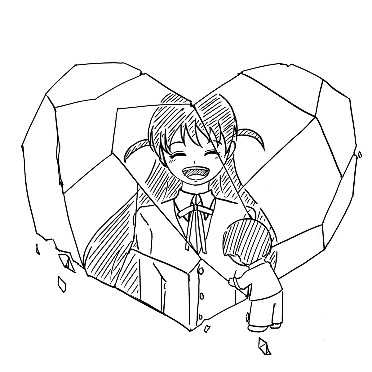 splendidkagome's tweet photo. #校园迷糊大王 #schoolrumble #塚本天满 #乌丸大路 
拼凑出 不能忘记的 https://t.co/p0FLa9Ib60