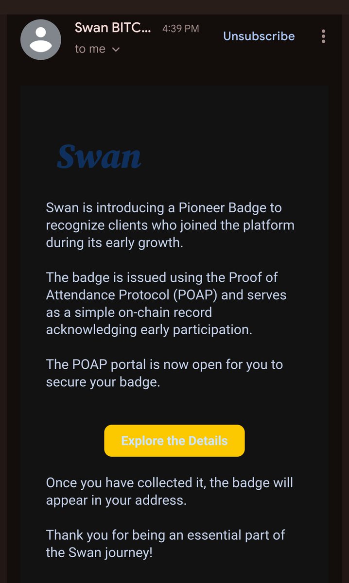 ditchgrimsby's tweet photo. Heads up @swan, @CorySwan, @john_at_swan new phishing scam just hit my inbox. https://t.co/COBXqzIusy