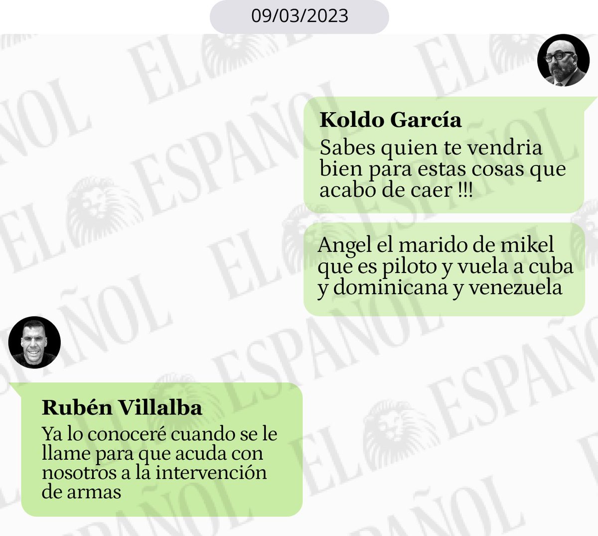 FroilLannister's tweet photo. El puto cachondeo de este gobierno no tiene fin. Koldo, el apenas anecdótico para Sánchez, seguía teniendo mano en todas partes en 2023, mucho después de que Ábalos dejara el Ministerio.

Tanto que le buscaba armas al novio de Iceta y hasta éste le pedía que intercediera en Moncloa, donde la pareja vivía, que le dejaran montar un armero en su vivienda.

Incluso Koldo le planteó a otro miembro de la trama, el guardia civil Villalba, usar a la pareja de Iceta, para los viajes a Dominicana y Cuba.

Repetimos, todo esto en 2023, demostrando que la trama seguía funcionando y haciendo uso de sus contactos con el Gobierno.

Pero Pedro Sánchez no sabía nada.