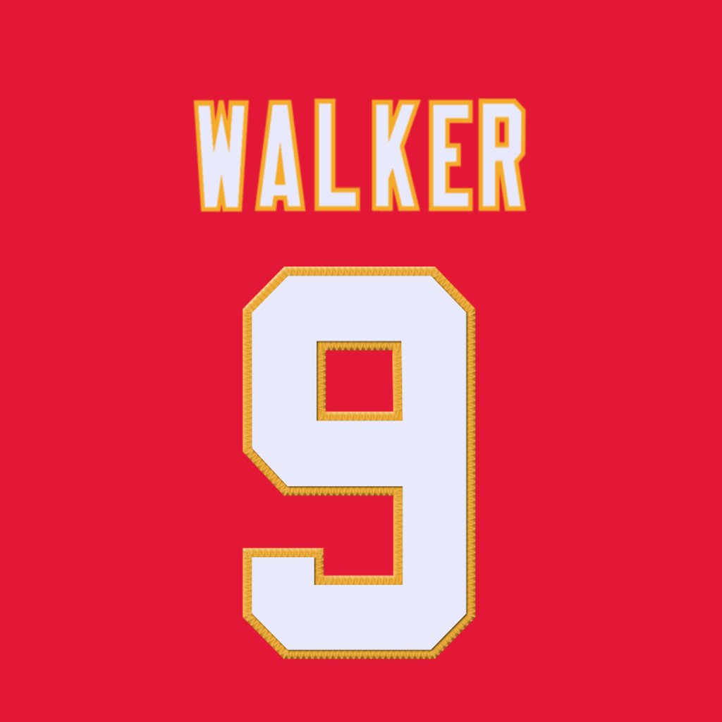 nfl_jersey_num's tweet photo. Kansas City Chiefs RB Kenneth Walker III is wearing number 9. Last assigned to JuJu Smith-Schuster. #ChiefsKingdom https://t.co/JbmuhNPMCV