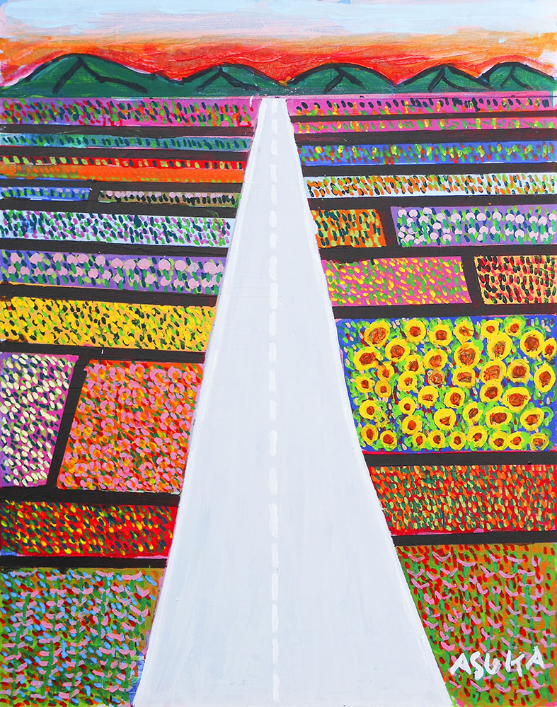 今日で、東日本大震災の発生から15年。

失われた命、そして今も行方不明の方々に祈りを捧げます。

平穏な日常と大切な人は、決して当たり前ではない。 
そのことを胸に、これからも、前へ。

Asuka Tazaki 「希望の道」

#東日本大震災から15年 
#東日本大震災を忘れない