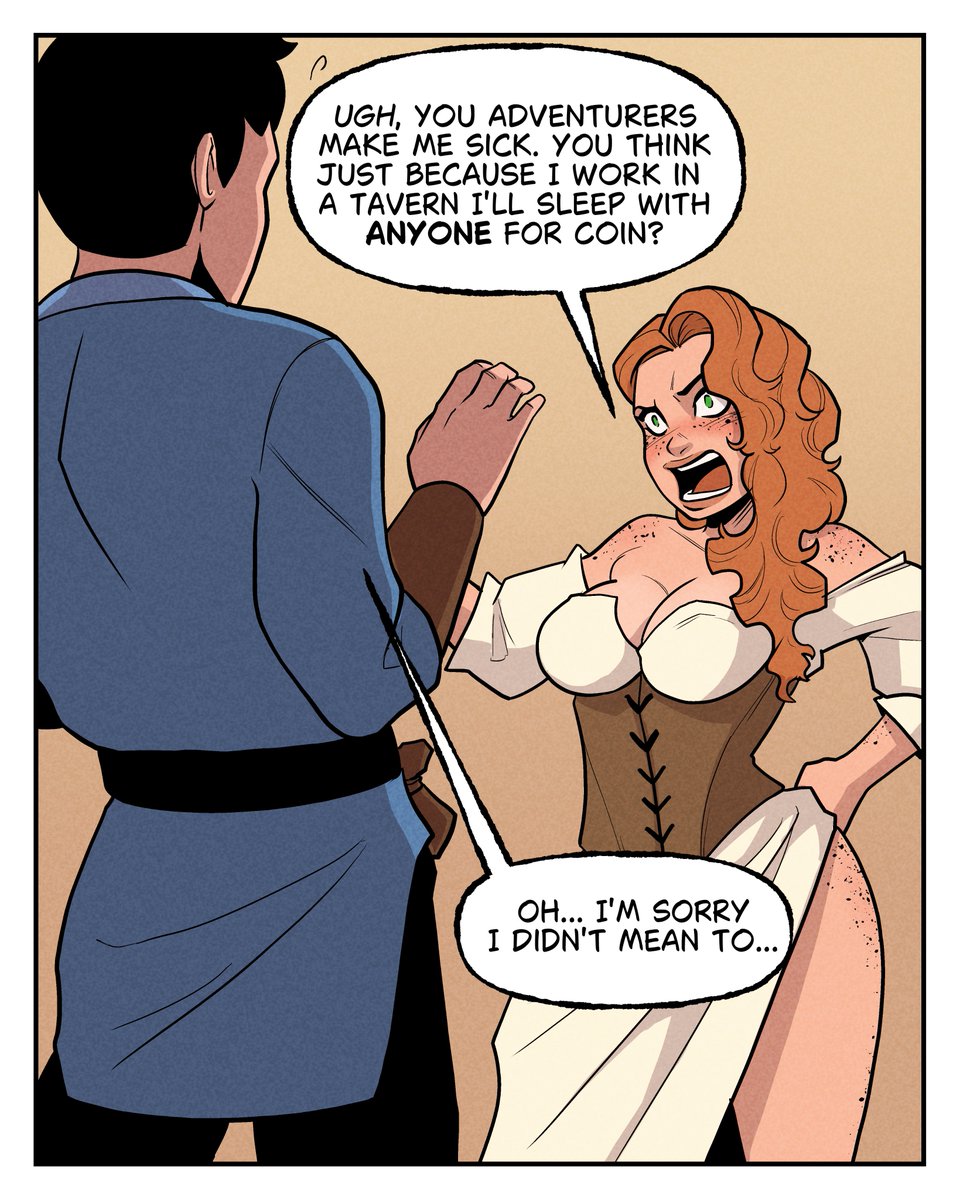 LewdHermitArt's tweet photo. Playing with a strip style comic. https://t.co/ffNRFKHkZY