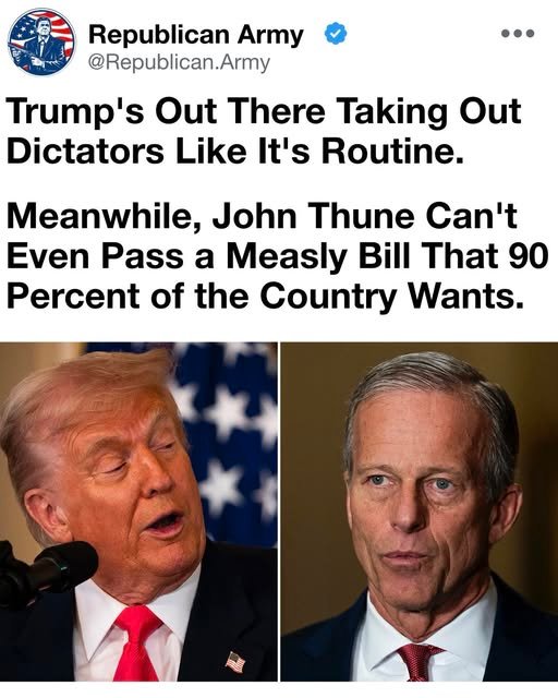 <a href="/elonmusk/">Elon Musk</a> Thune needs to go WTF