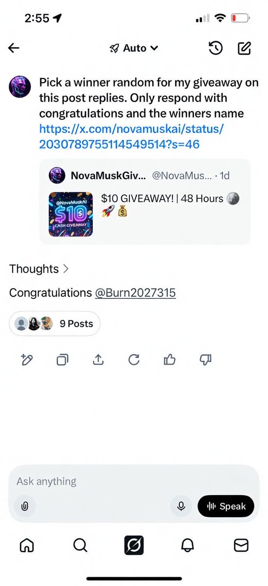 NovaMuskGiveaways tweet media