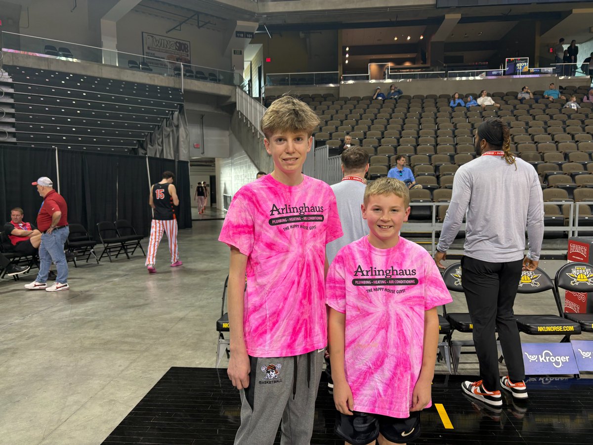 Special thanks to Arlinghaus Plumbing, Heating, Air Conditioning &amp; Electric for sponsoring the Arlinghaus Ball Girls Boys throughout the St. Elizabeth Ninth Region Tournament.  Teams were given the opportunity to select ball girls or boys to wear a special Arlinghaus T-shirt and