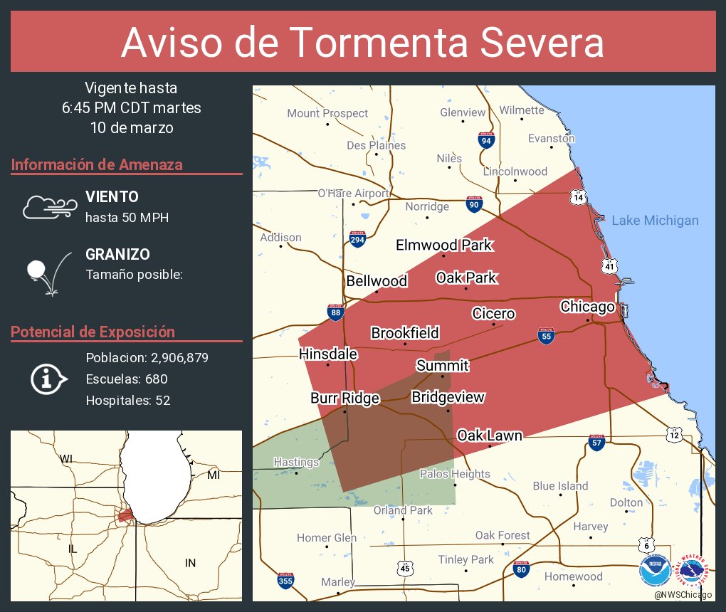 NWS Chicago tweet media
