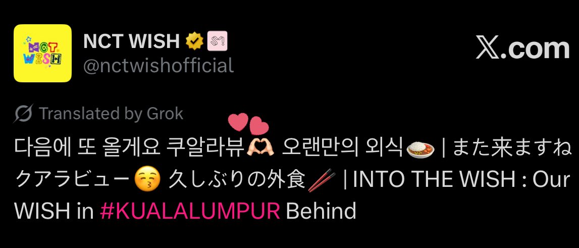 wishforyushi's tweet photo. 쿠알라뷰 (Kualabyu = kuala (love)you)

🫶🏻 https://t.co/S0qF7JNiE3