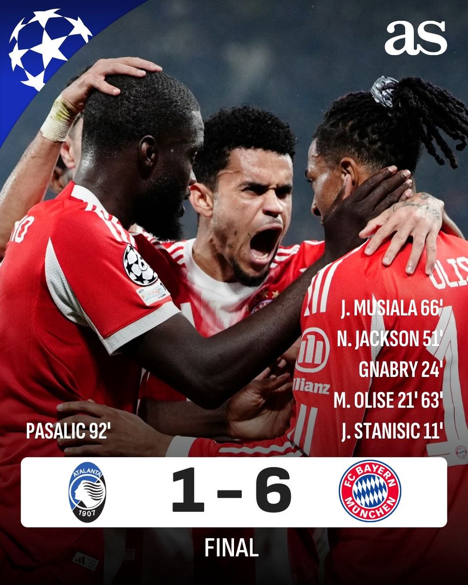 diarioas's tweet photo. Mientras tanto... ¡SET DEL BAYERN! 🔥

#UCL #ATABAY https://t.co/gxSdJgpbU1