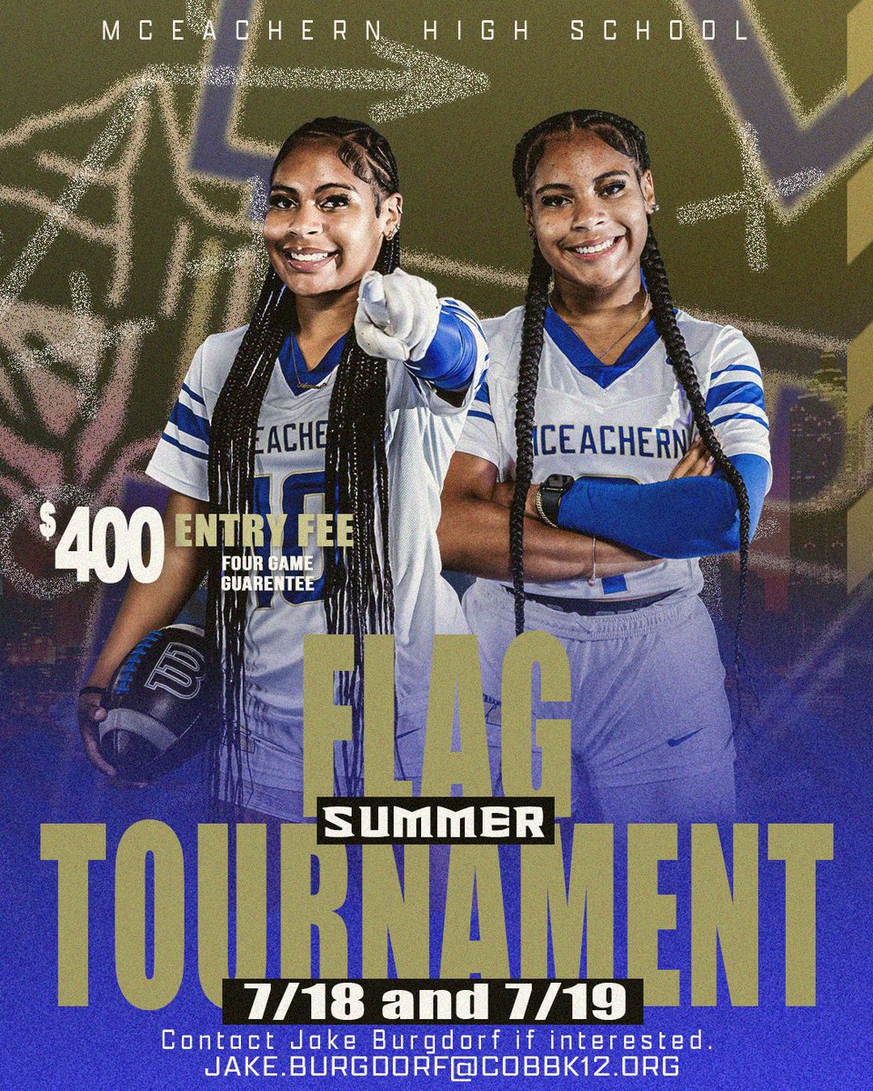 McEachern Girls Flag Football tweet media