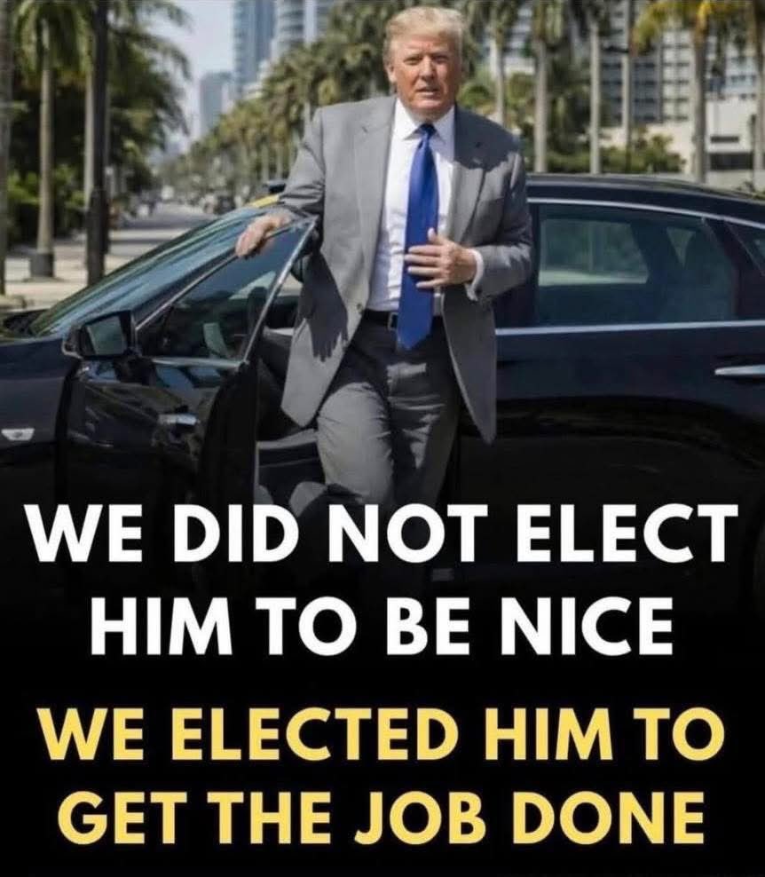 For everyone who says he needs to be more presidential…READ THIS SLOW and read it TWICE 👇