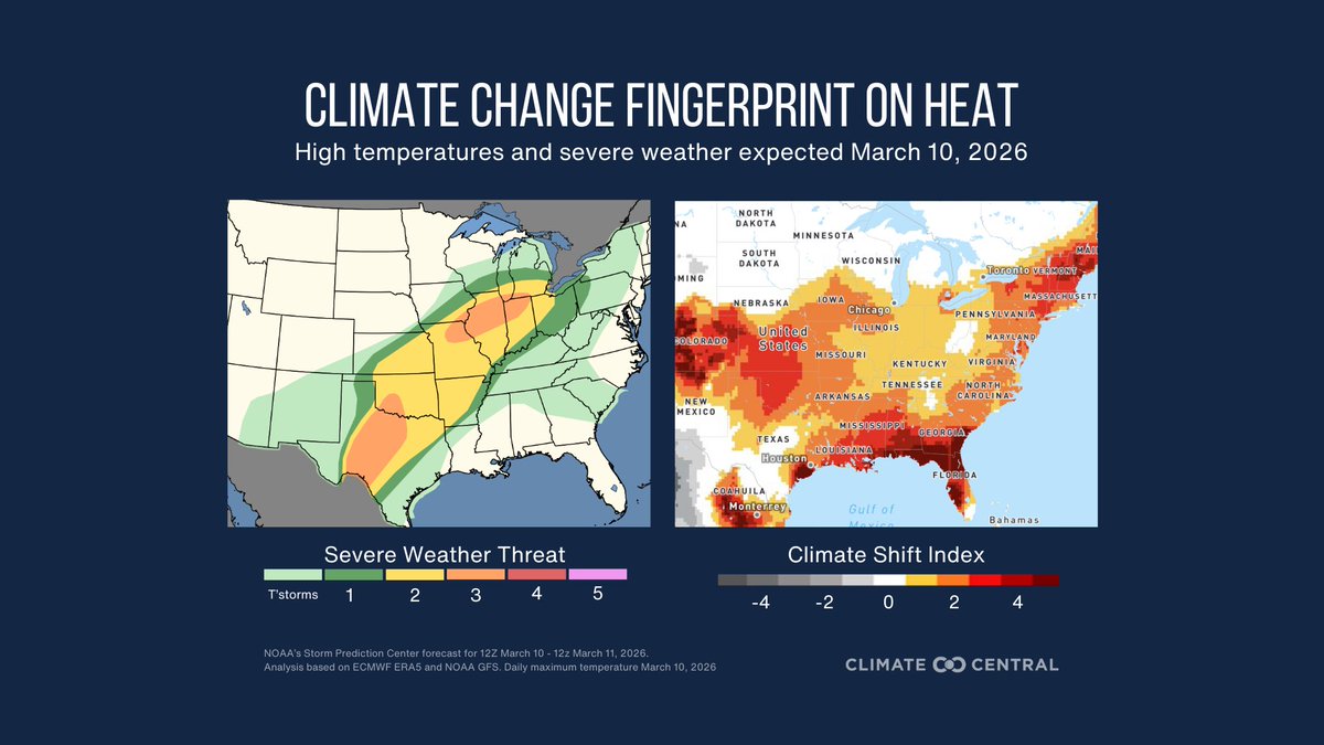 Climate Central tweet media