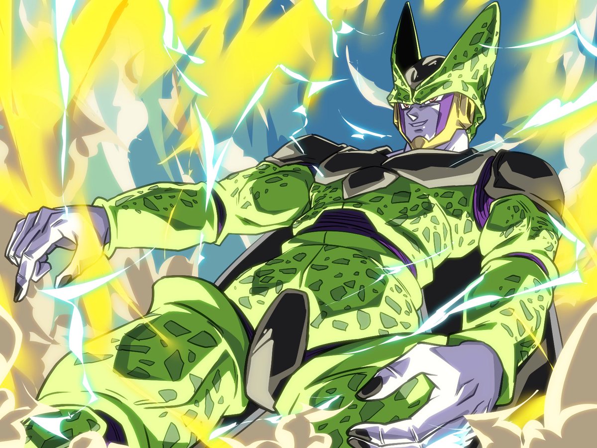 パーフェクトセルやっぱ格好良い