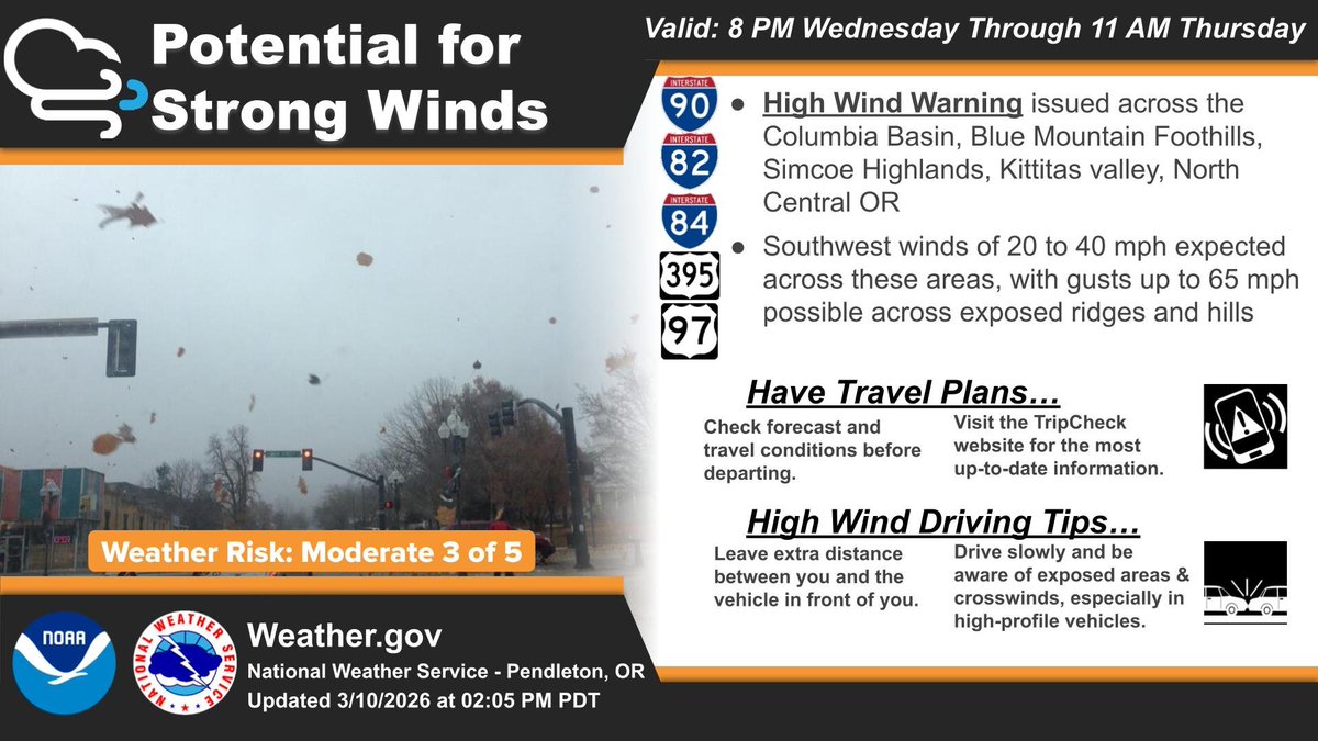 NWS Pendleton tweet media