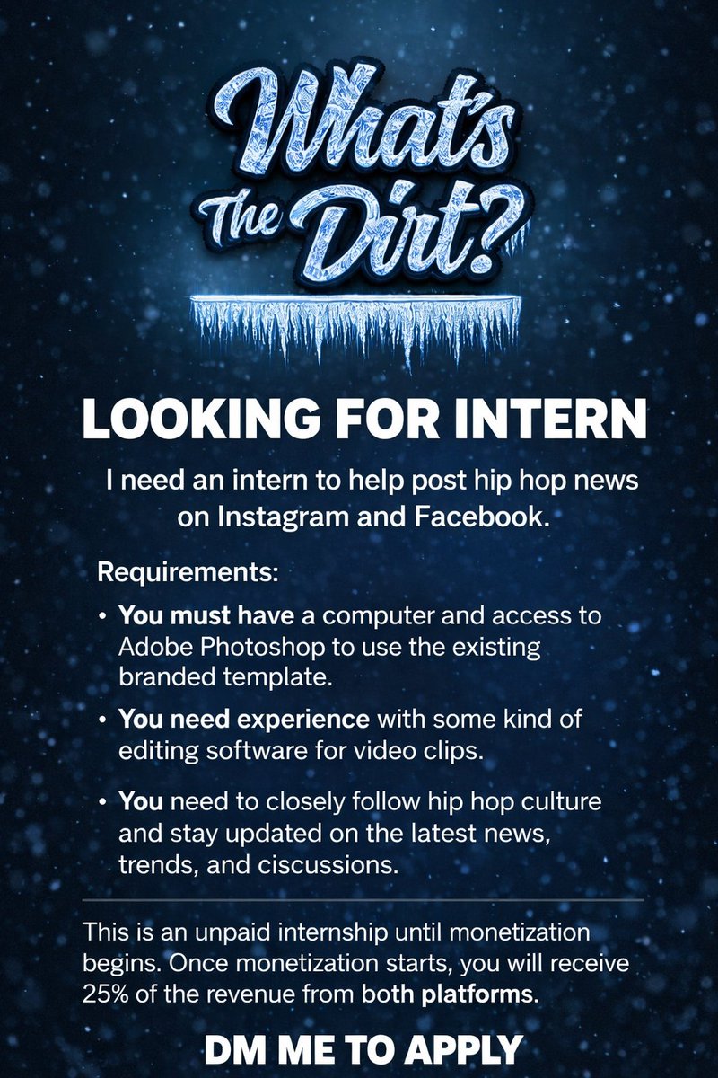 WHAT'S THE DIRT? tweet media