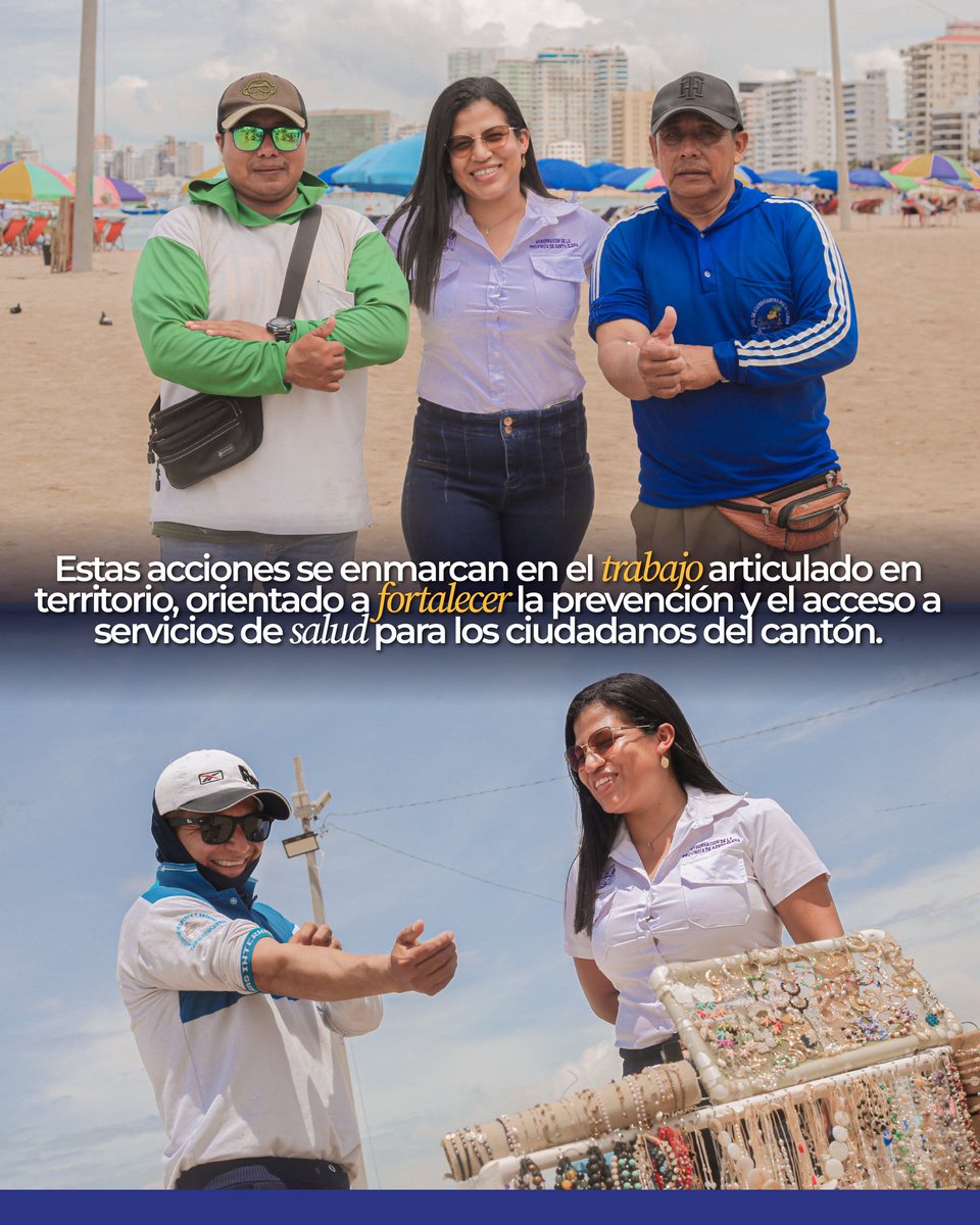 AnaLeonOk's tweet photo. ¡Acciones en territorio!

La Jefatura Política de Salinas impulsa jornadas de vitaminización (Vitamina C y Complejo B) para comerciantes del Malecón y la ciudadanía.

Seguimos fortaleciendo la salud pública de forma gratuita y eficiente.

#Salinas #Salud #Prevención https://t.co/lm9lS9Fq28