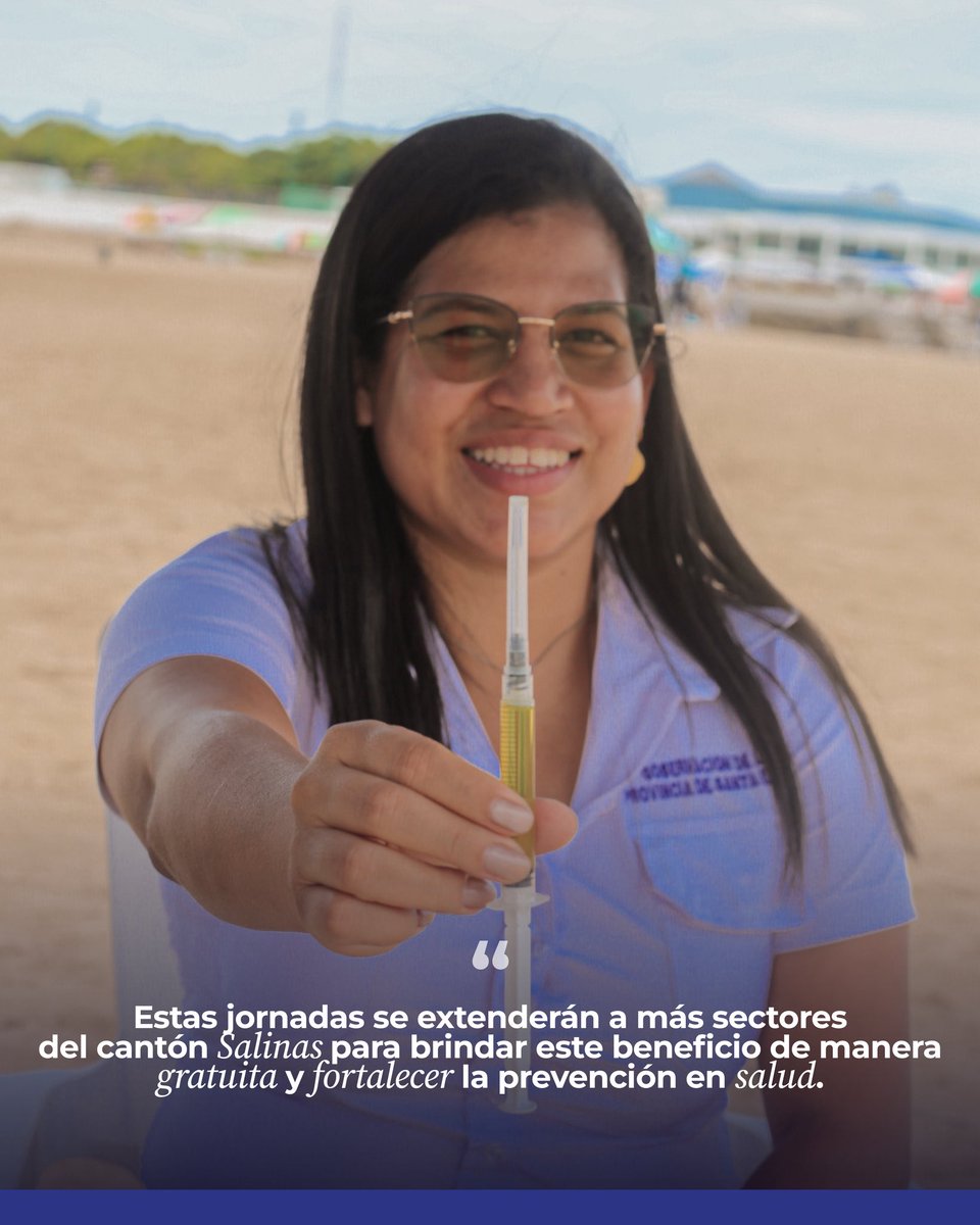 AnaLeonOk's tweet photo. ¡Acciones en territorio!

La Jefatura Política de Salinas impulsa jornadas de vitaminización (Vitamina C y Complejo B) para comerciantes del Malecón y la ciudadanía.

Seguimos fortaleciendo la salud pública de forma gratuita y eficiente.

#Salinas #Salud #Prevención https://t.co/lm9lS9Fq28