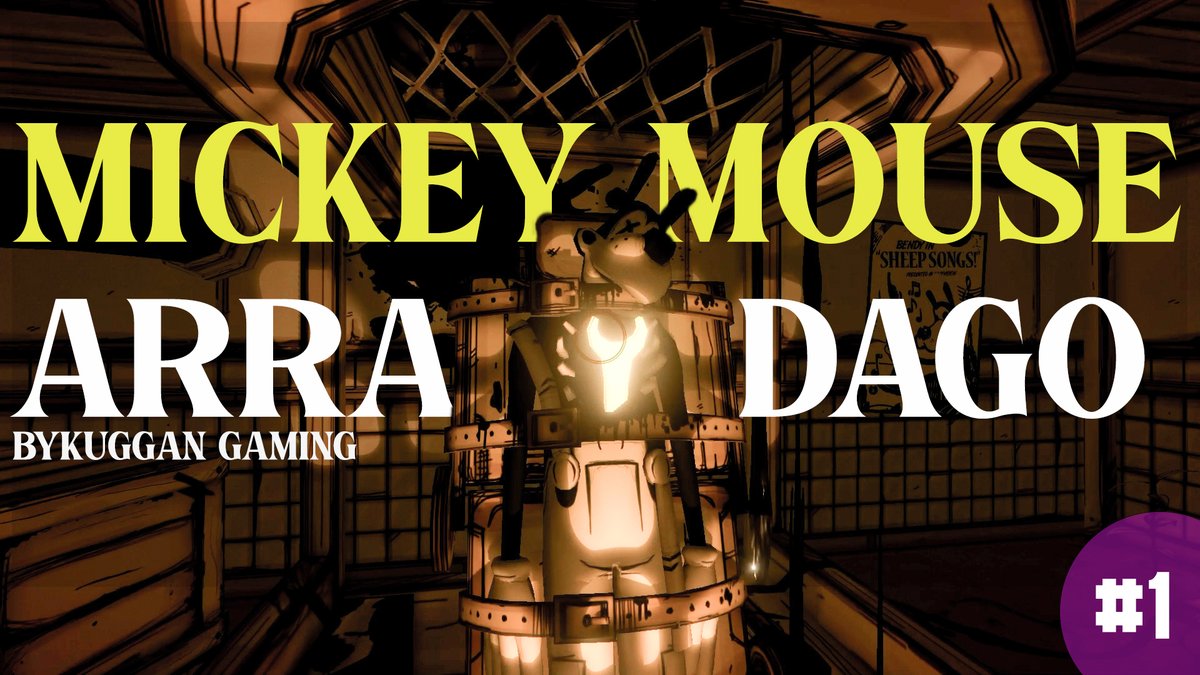 🔴 Bendy and the ink machine bideojokoaren lehen bideoa publikatuta! Pasatu zaitez ikustera!

youtu.be/ku29UStYITI