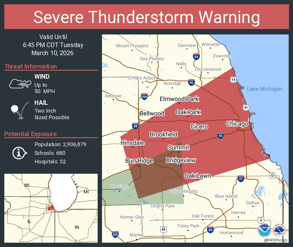 NWS Chicago tweet media