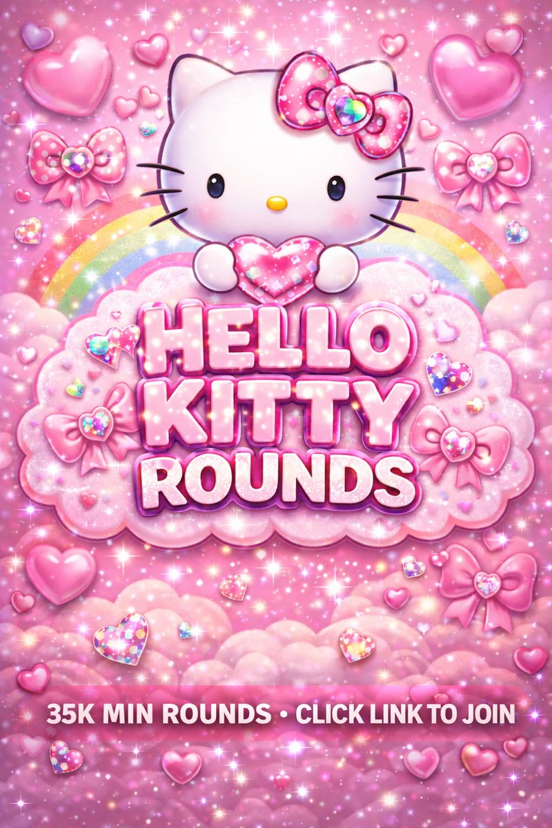 😻💖HELLO KITTY 35K Rounds💖😻 tweet media