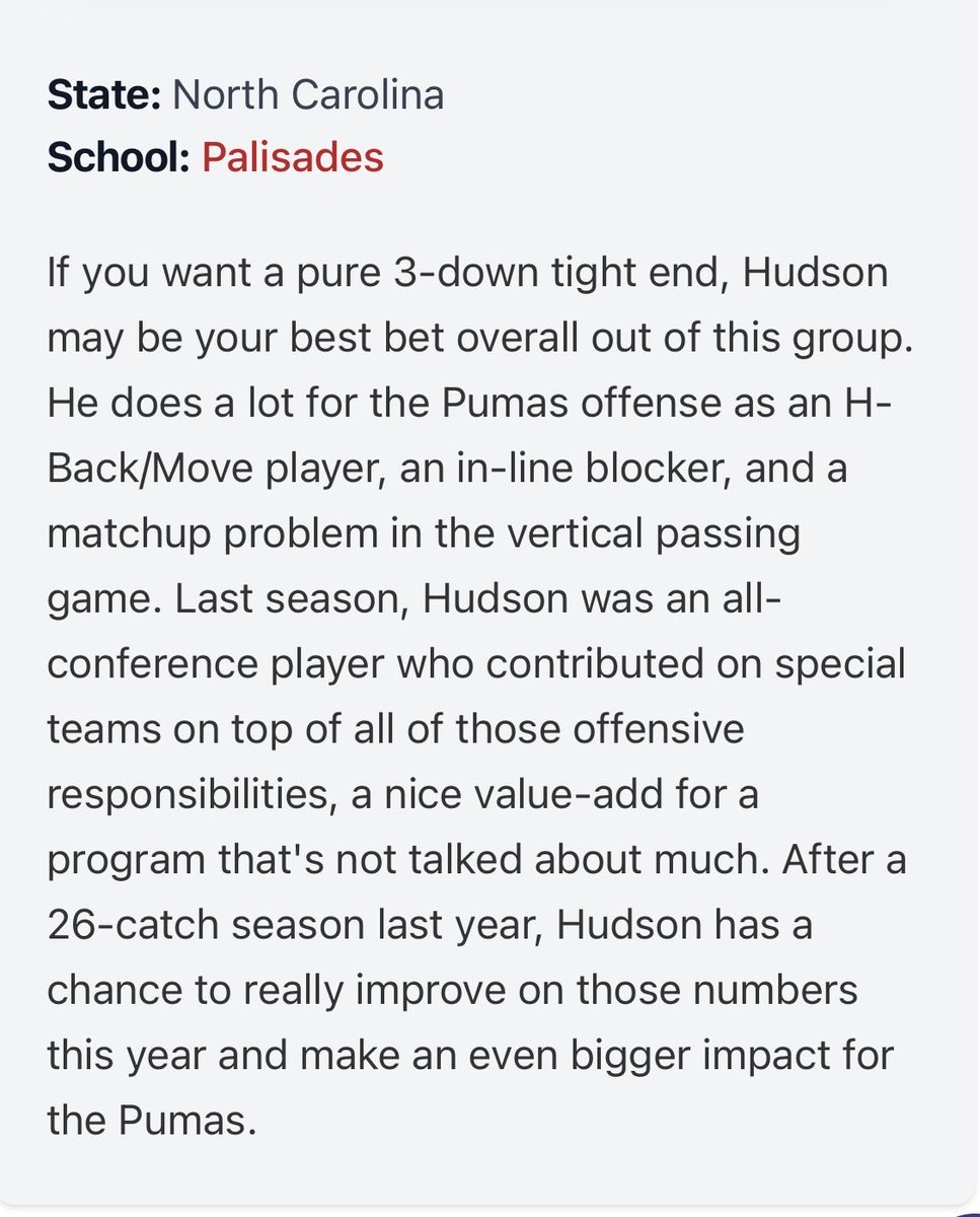 huddynolden's tweet photo. Shout out to @pepman704 for the write up but you ain’t seen nothing yet! @CoachSimmons_ @PHSFBRecruiting @iKingGreen @willbradleysp @cmacc16 @G7Football #26for344 #biggerstrongerfaster #TELongsnappers https://t.co/XGb5JvbgSv