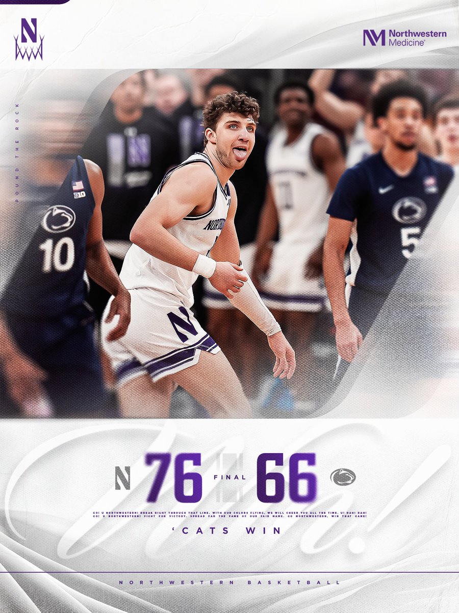 Northwestern Basketball tweet media