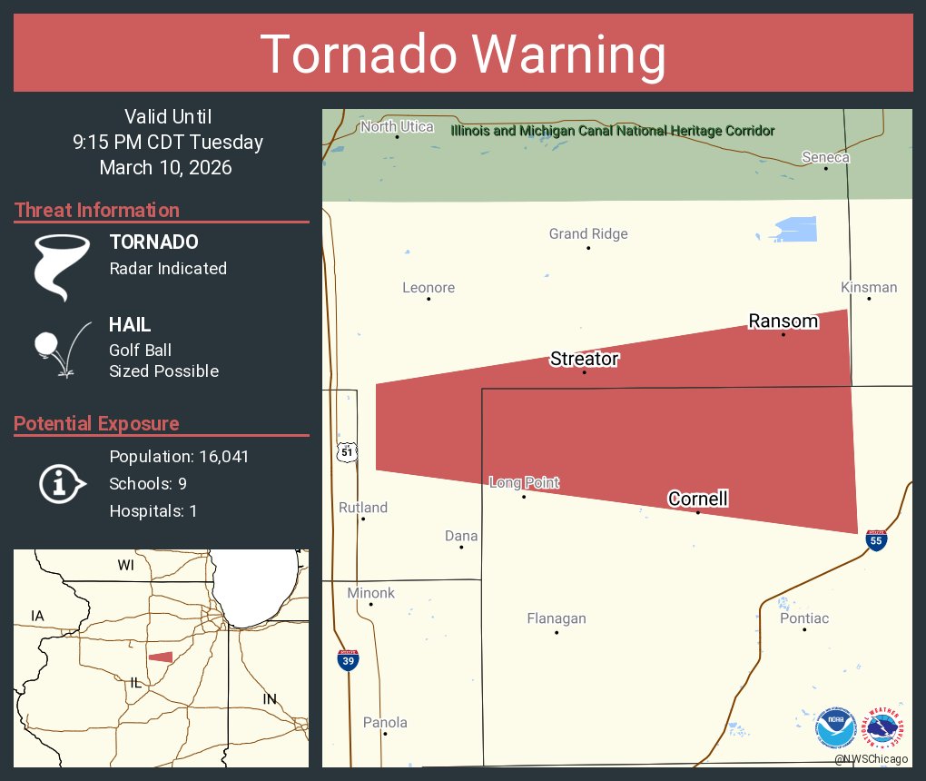 NWS Tornado tweet media
