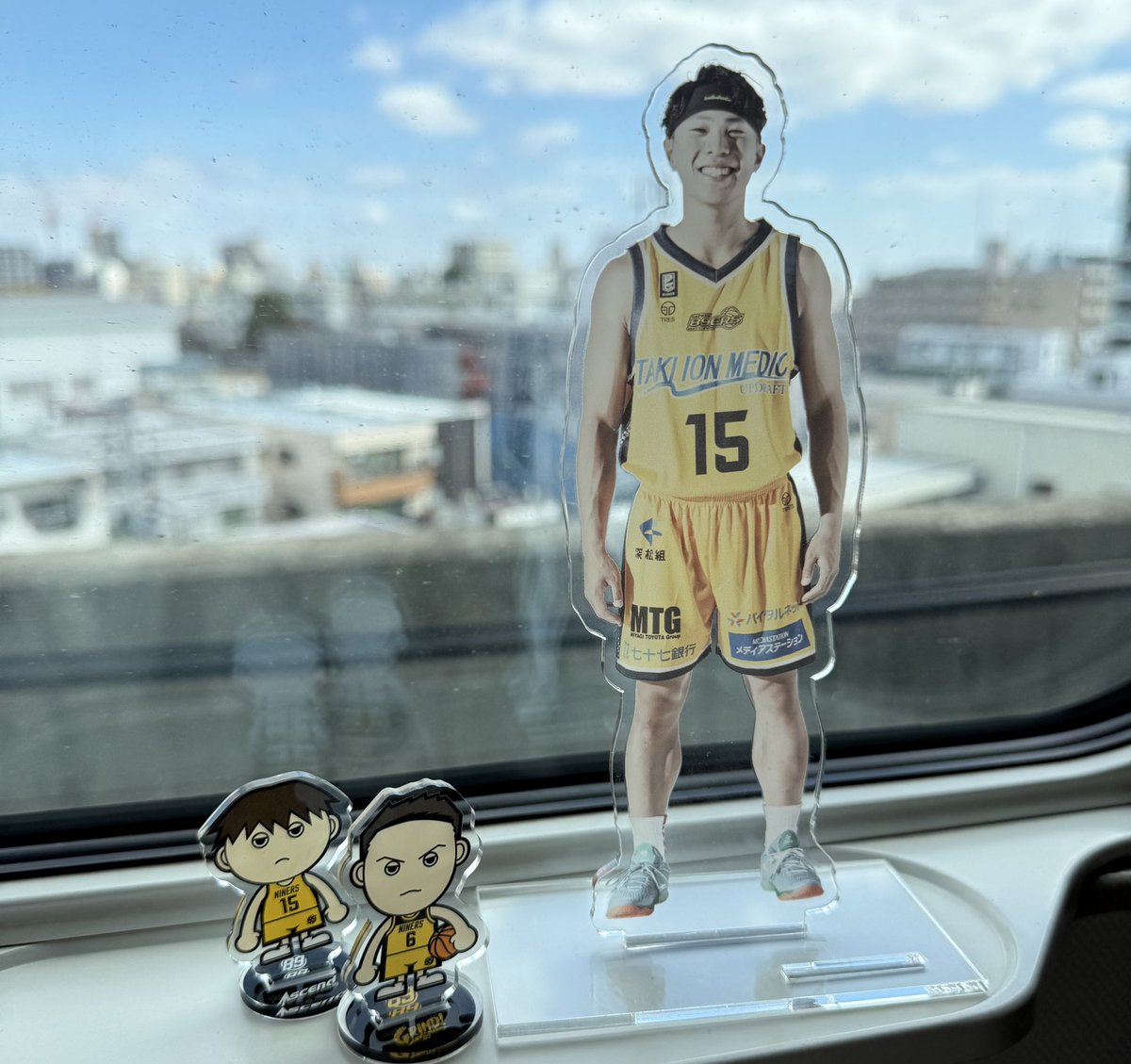 Saidaaa1992's tweet photo. 滋賀へ出発！！
連勝✊🏻🔥
でも泰希選手の活躍も観たい、笑
#89ers https://t.co/Nnd1l7O9vi