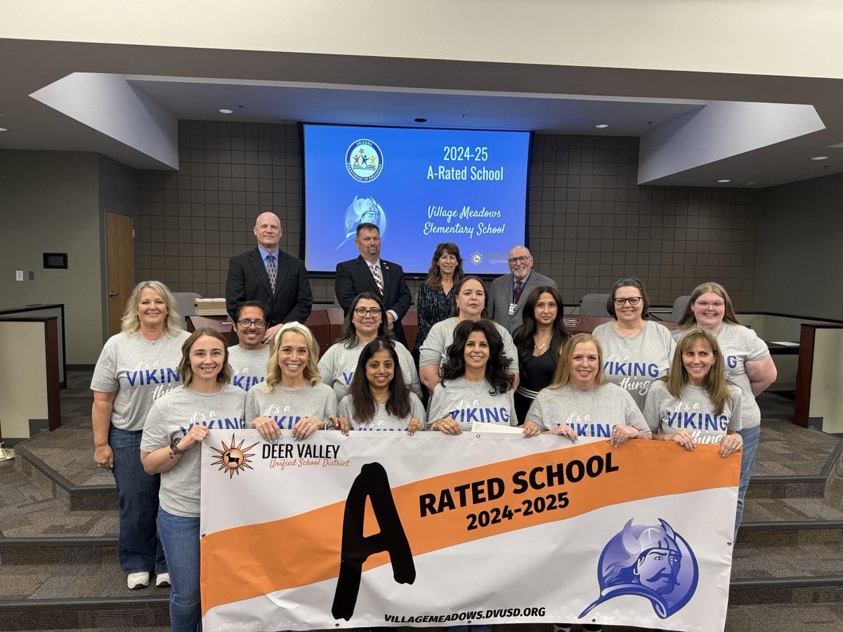 DVUSD Village Meadows Elementary School tweet media