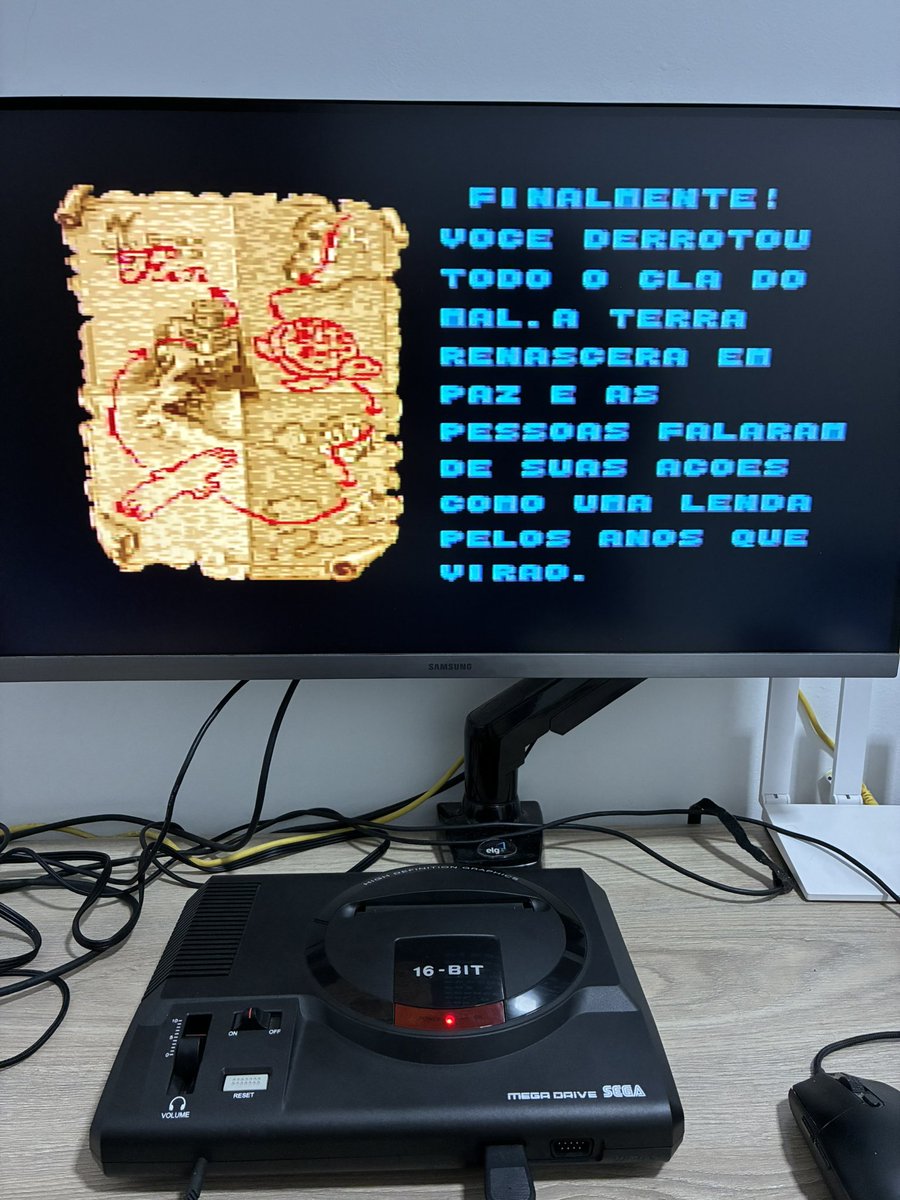 Liguei o Mega Drive 2017 e resolvi jogar um pouco do Golden Axe.

Eu simplesmente adoro esse game!!!