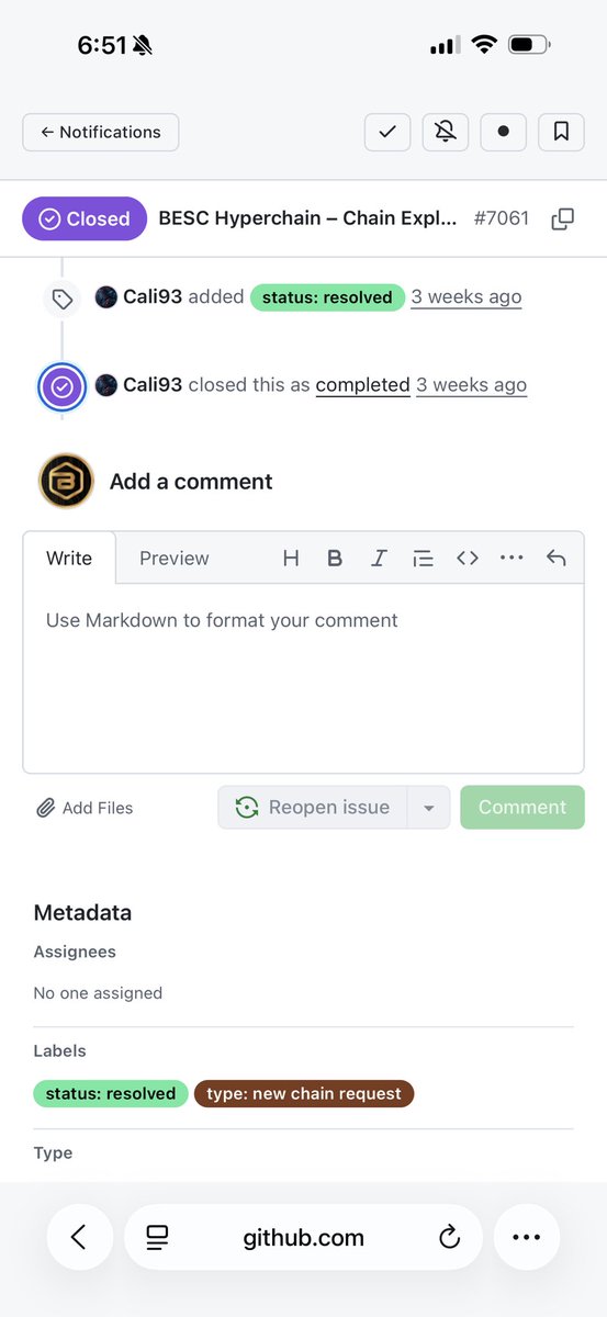 SAFUDEV0702's tweet photo. BESC HyperChain has been added to WalletConnect’s supported chains via Reown ✅
Developers and wallets using WalletConnect infrastructure can now integrate BESC HyperChain for seamless connectivity.
Infrastructure expansion continues.
#BESC #HyperChain #WalletConnect #Web3Infrastructure