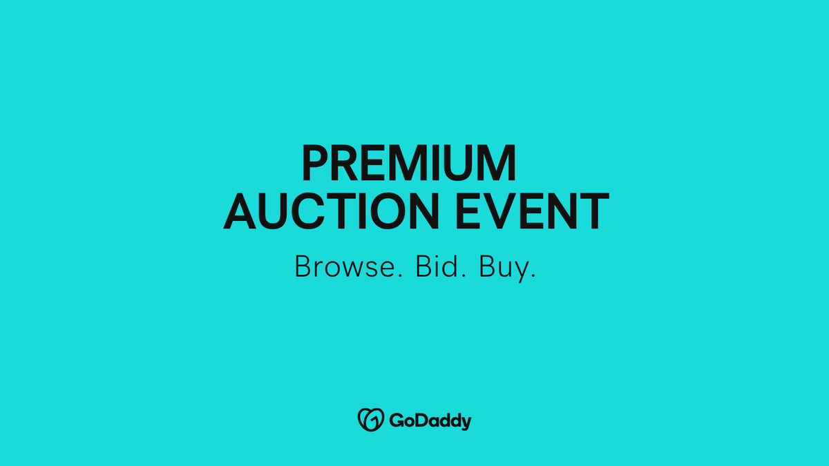 GoDaddy Auctions tweet media