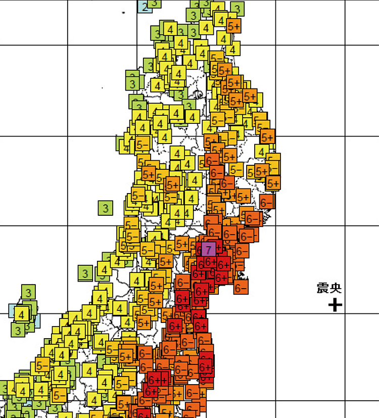 本日は東日本大震災(2011年3月11日14:46, M9.0)から15年です。長さ