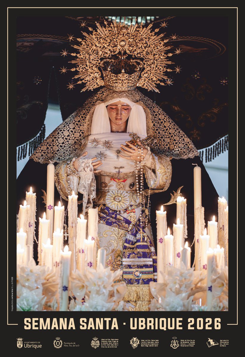 ▪️Cartel Semana Santa 2026 de Ubrique (Cádiz) 

Autoría: Emilio José Barea Séllez 
Via: <a href="/aytoubrique/">Ayuntamiento de Ubrique</a>
CC: <a href="/JMSedeno/">José Manuel Sedeño</a>