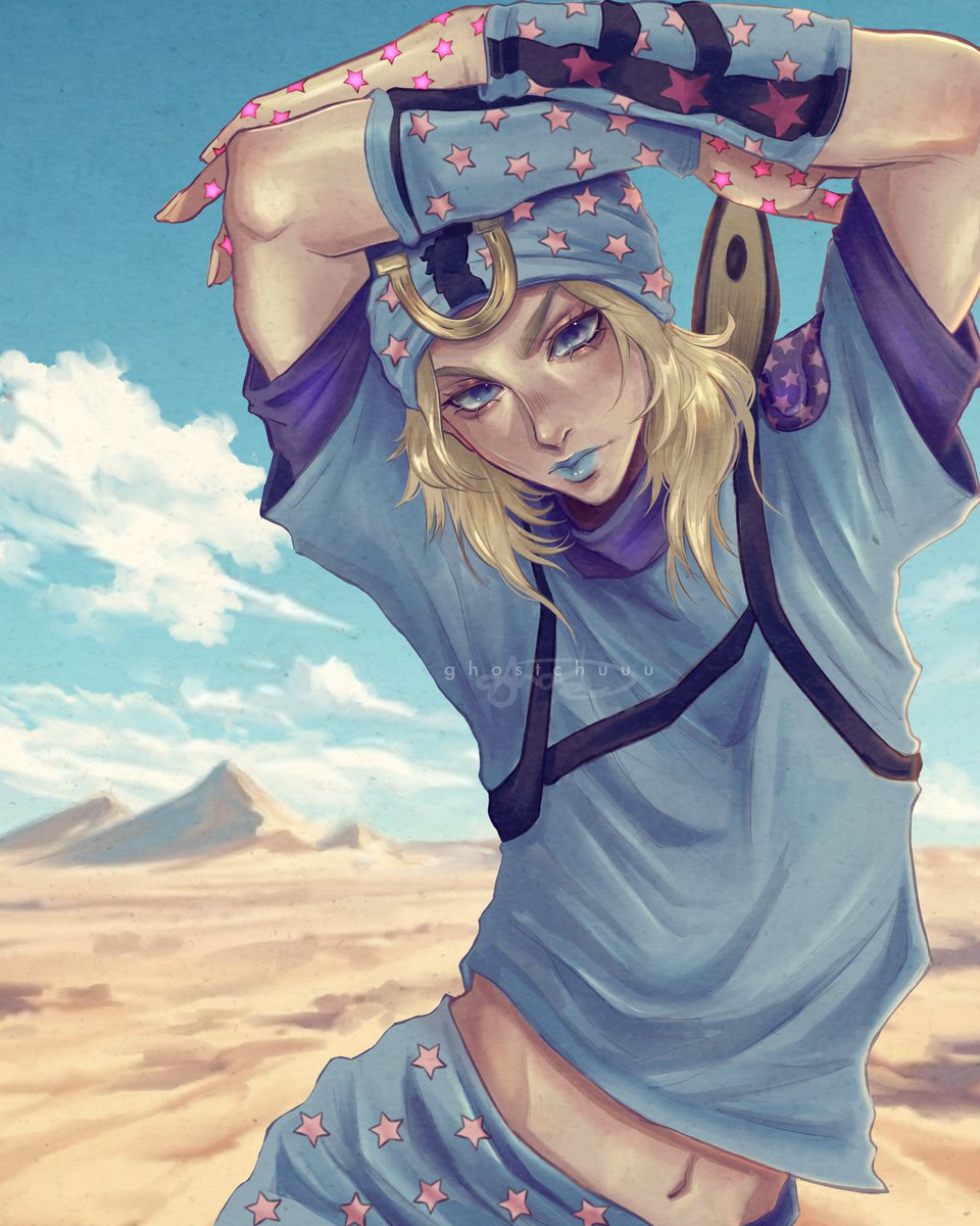 ghostchuuu's tweet photo. johnny ⭐️ #steelballrun #jjba https://t.co/jsBRMmIe5y