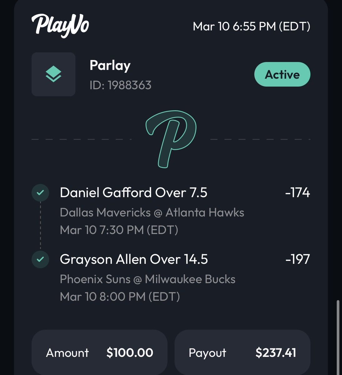 Player profit parlay 
#Gambling𝕏 #gamblingtwitter #gamblingcommunity