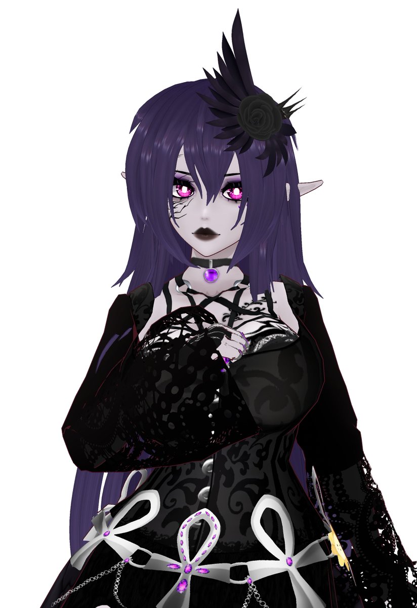 I got swept away with the tasks of my new job that I totally forgot to share my newest model!!! I won <a href="/Angel20Arc54509/">ArcticAngelVT 🩸🦇🍁</a> 's 3D Model giveaway and I'm so so so happy with how it came out😭😭i can't wait to debut her!!!

#Vtuber #ENVtuber #VtuberSupport #VtuberUprising  #VtuberModel