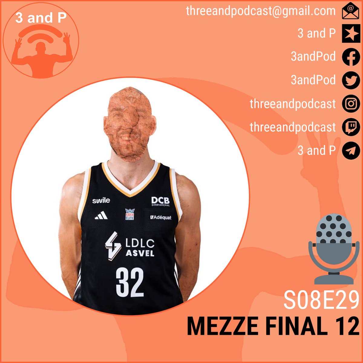 3&P podcast tweet media