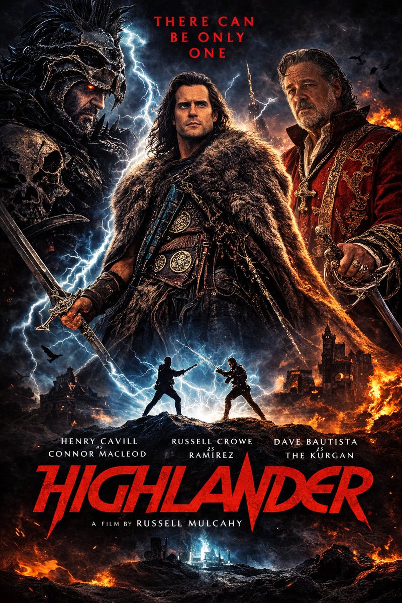 Solo puede quedar uno.  

#Highlander is coming...