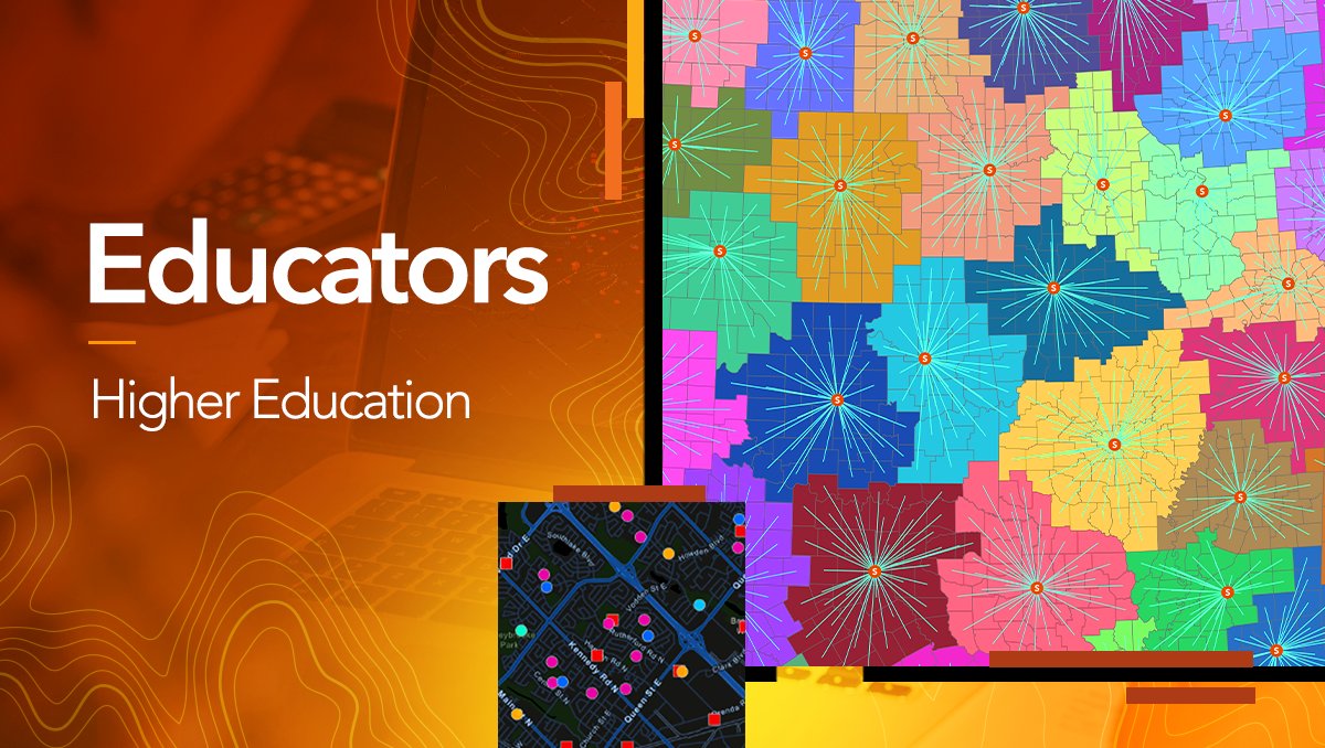 Esri GIS Education tweet media