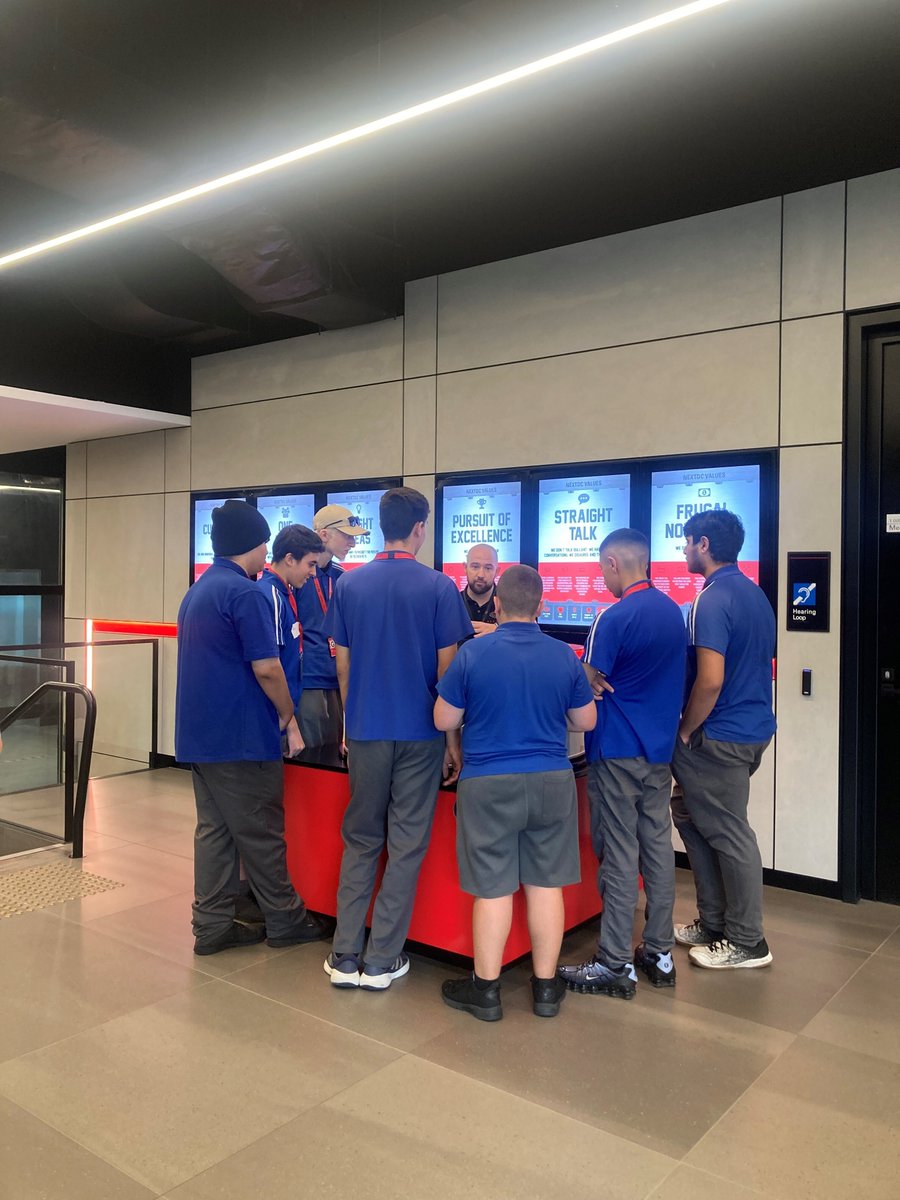 NEXTDC's tweet photo. Students recently visited S3 Sydney through The Smith Family’s Work Inspiration Program, gaining a first-hand look at careers in digital infrastructure and the technology powering modern data centres.

Learn more → https://t.co/9JW82koA0y

#DigitalInfrastructure #DataCentres https://t.co/l8MiE5tBtZ