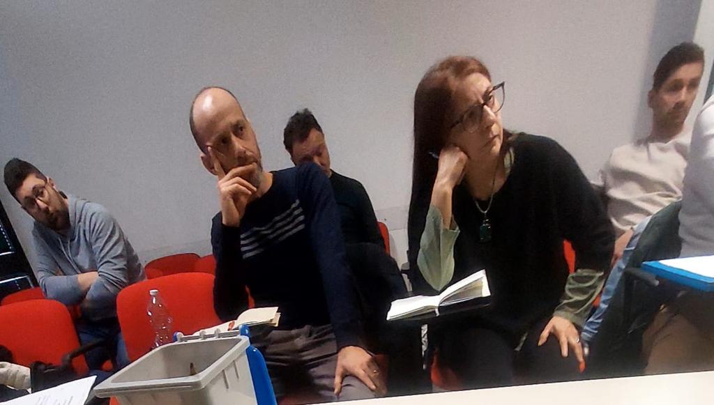 DSantini74's tweet photo. 05.03.26 #Pesaro sede #CgiL incontro @fai_cisl Marche #FLai #UiLa #RSU PU e RN:Integrativo di Gruppo.Per Fai Marche ns RSU #Antonacci e #SGSantini:"IL Tavolo Unico non ha avuto gli esiti sperati;ora percorsi separati con scambio sinergico di informazioni".@cislmarche https://t.co/3hUhBMjp6u