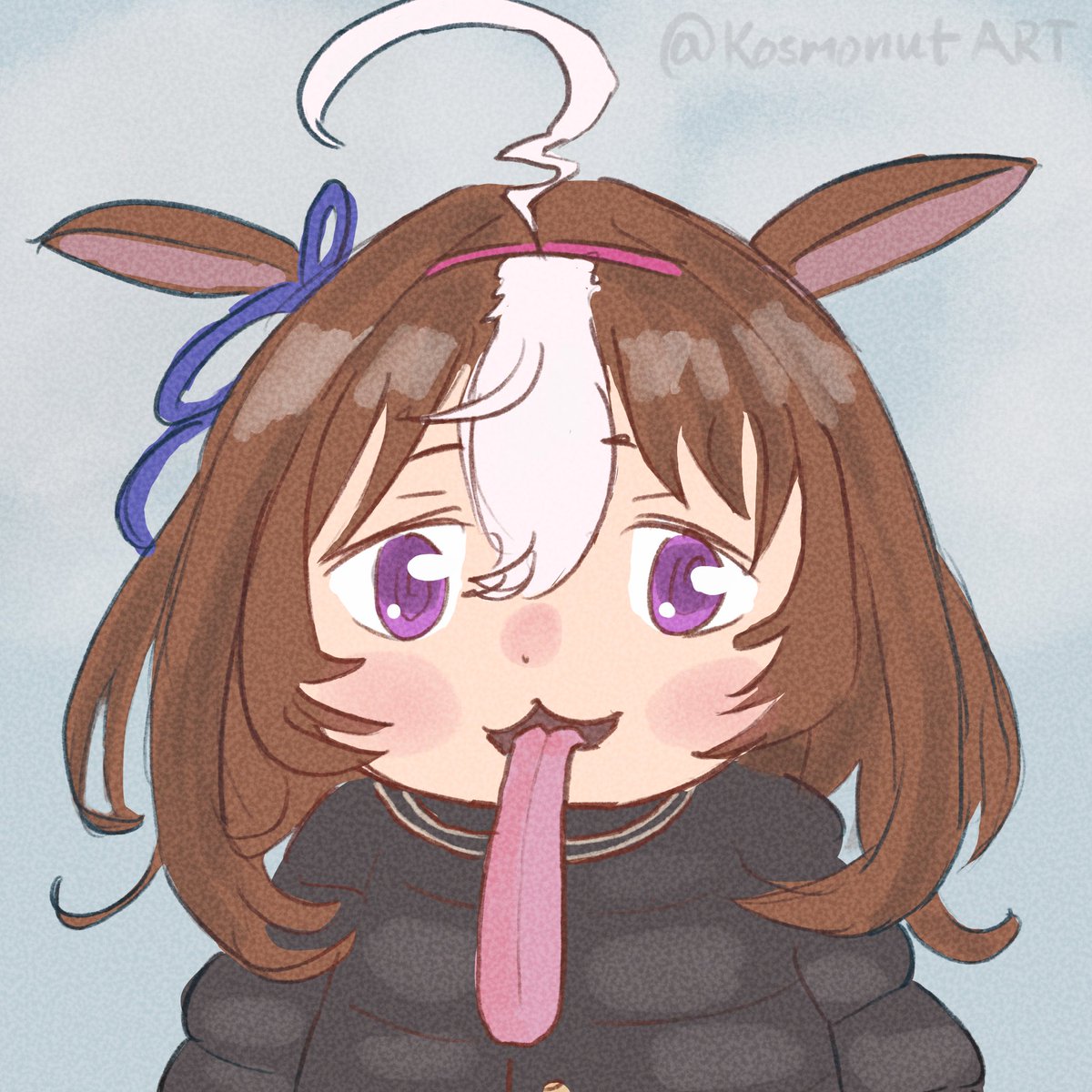 KosmonutArt's tweet photo. Doto, don’t point that thing at me. https://t.co/2UcEJpQpRO
