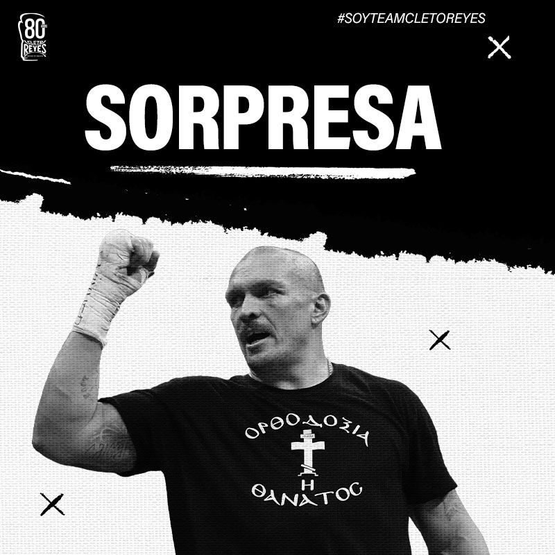 El ucraniano #OleksandrUsyk, campeón mundial unificado de peso completo, se enfrentará con el rey del kickboxing #RicoVerhoeven el próximo 23 de mayo en las Pirámides de Giza, en Egipto, anunció el promotor #TurkiAlalshikh.

#cletoreyes #box