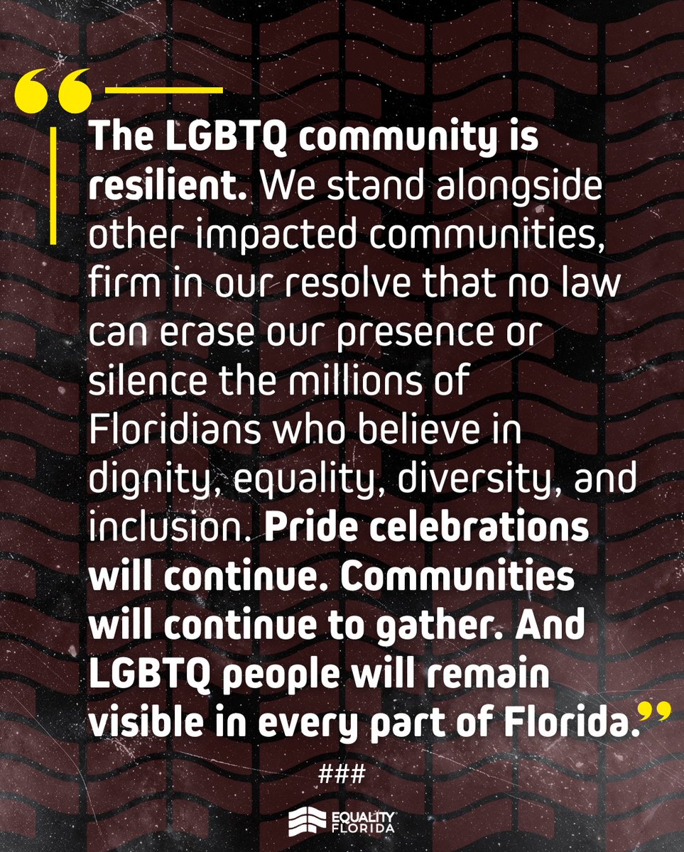 Equality Florida tweet media
