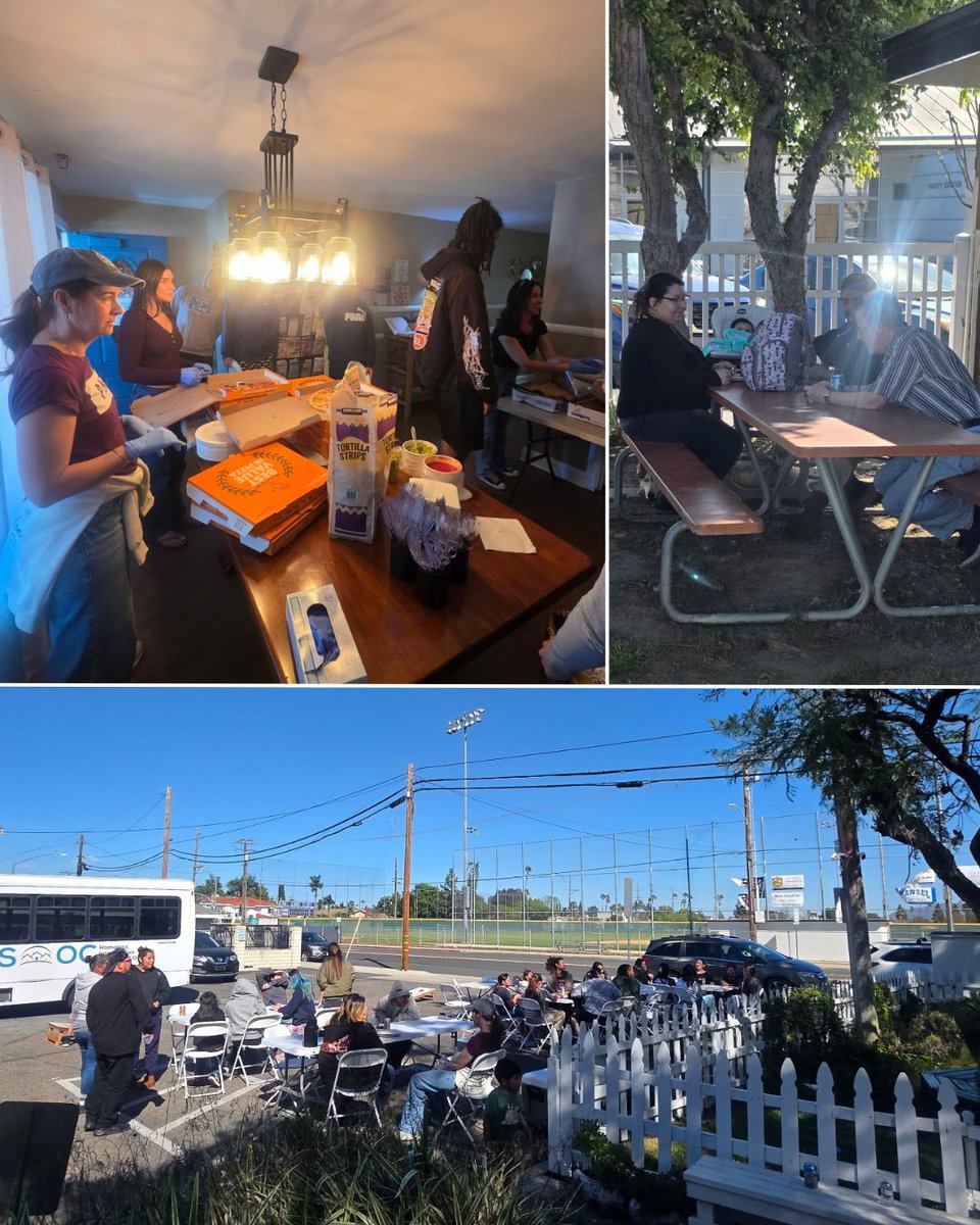 It was a joy to break bread with our neighbors at HIS OC. Thank you to HIS OC for hosting us! Hopefully the first of many meals shared. If you would like to hear more about this opportunity to love on our community, please reach out to Pastor Eddy (🔗 in bio).