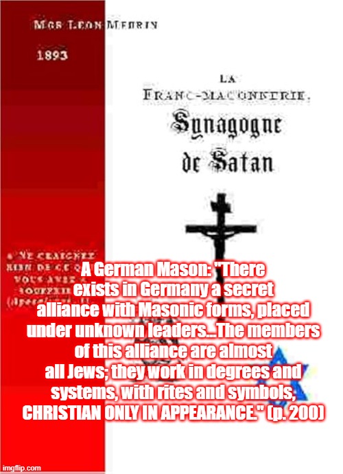 catholic_cg's tweet photo. Crypto-Judaism in the Masonic Lodges.

“Many anusim (crypto-Jews) are active Masons. Indeed, some Masonic lodges in Latin America may have been meeting places for anusim.”

page 151

https://t.co/ExXCYixsET https://t.co/4MEMQnLG4J