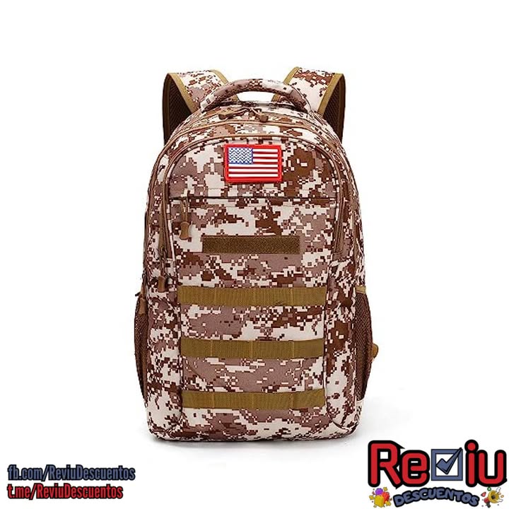 ReviuDescuentos's tweet photo. 🔥 ¡Oferta Imperdible! 🔥
Mochila escolar de camuflaje 🏞️
✅ $14.99 ¡60% Off! 🎉
Envío GRATIS 🚚
¡Compra ya y ahorra! 💰 https://t.co/CdKCcHu0qU