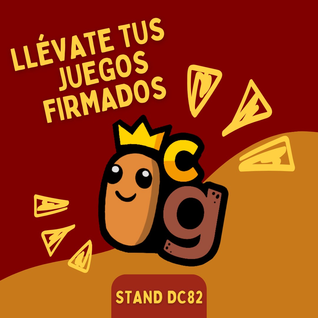 CroquetaGames's tweet photo. No te quedes sin tus juegos firmados en @FeriaInterOcio 
Ven a nuestro stand y llévatelos personalizados 💛
#juegosdemesa #interocio #CroquetaGames https://t.co/kCSZGgRmzz